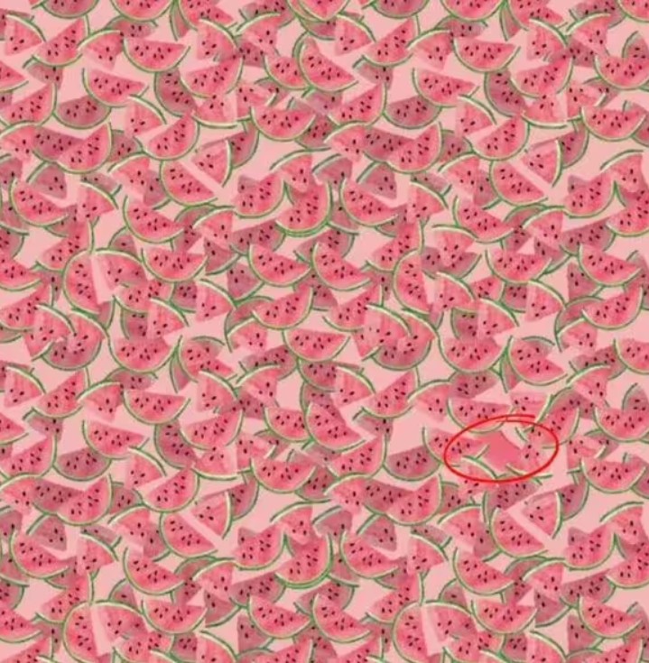 Găsiți un pepene roșu special în 10 secunde