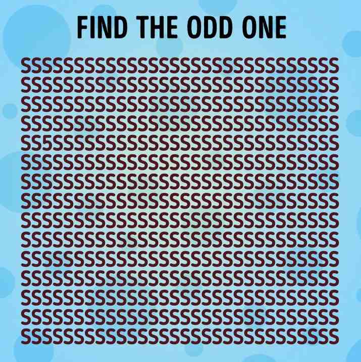 Puzzle incredibil pentru persoanele cu IQ ridicat: doar un geniu va găsi numărul 