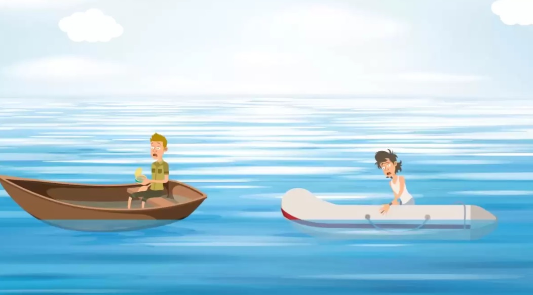 Un test al istețimii tale: ghicește cine se îneacă în imagine