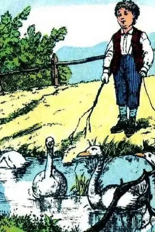 Vezi o a cincea gâscă în imagine? 