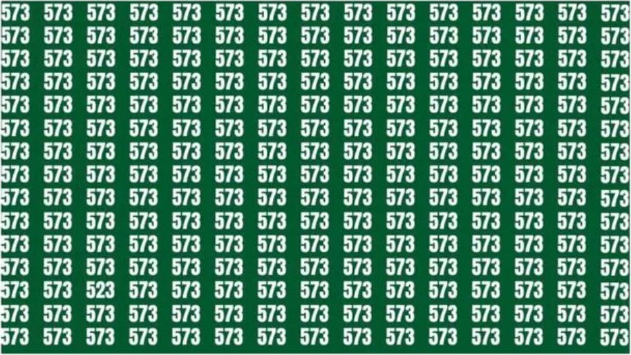 Iluzie optică cu numere