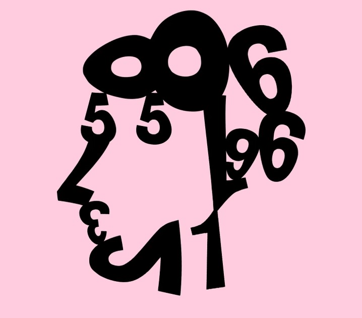 Un puzzle care te va înnebuni: trebuie să numeri cifrele de pe imaginea unei fețe