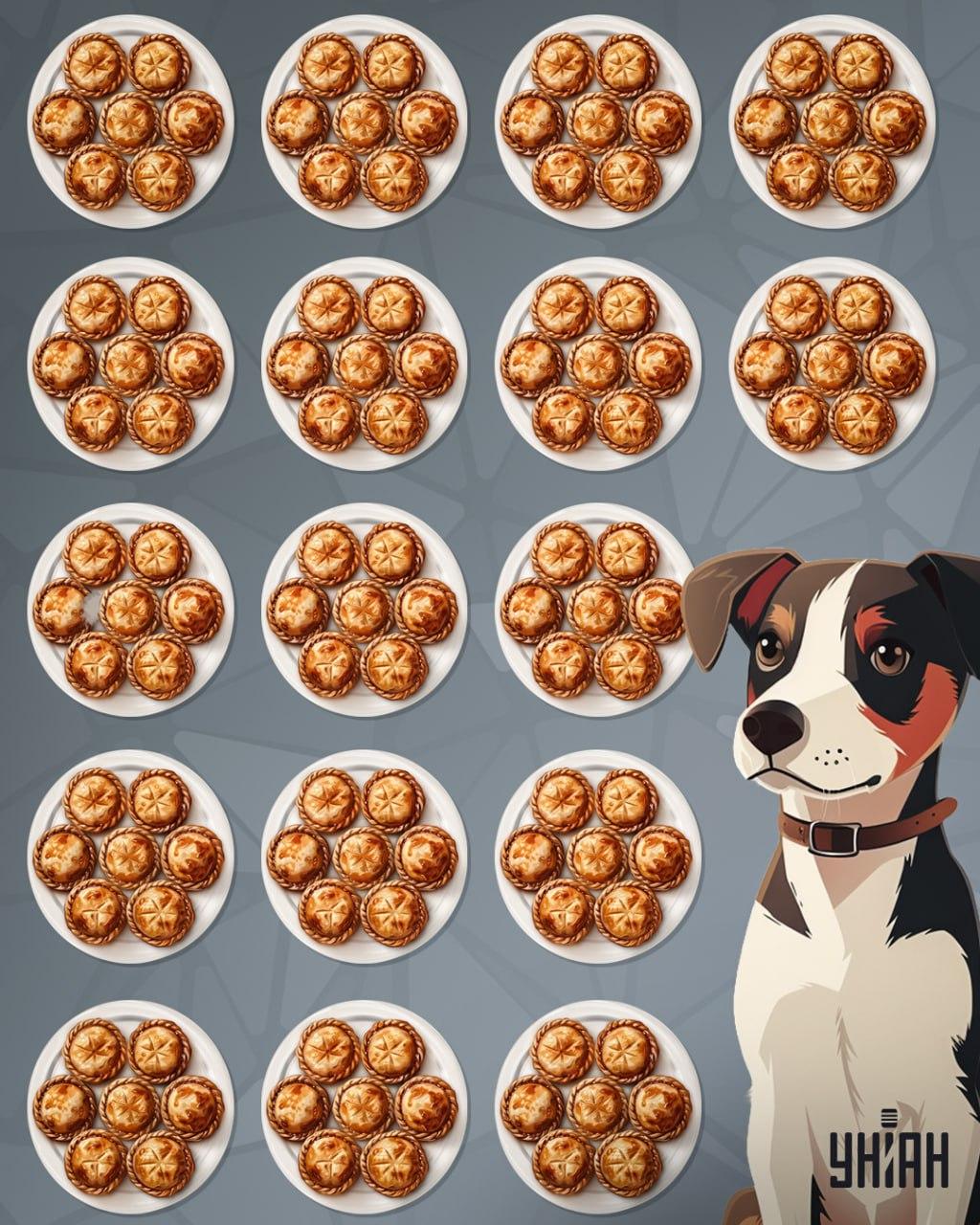 Găsiți plăcinta care este diferită de celelalte / colaj Moje