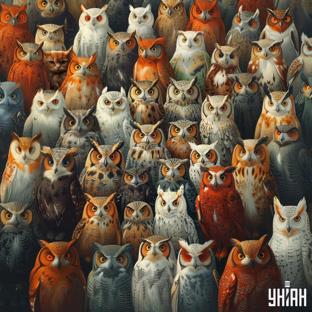 Este nevoie de mai puțin de 10 secunde pentru a găsi o pisică / colaj Moje