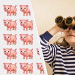 Puzzle surprinzător de dificil: trebuie să găsești un purceluș ciudat