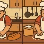 Test IQ: găsiți 3 diferențe în imagini cu un bucătar