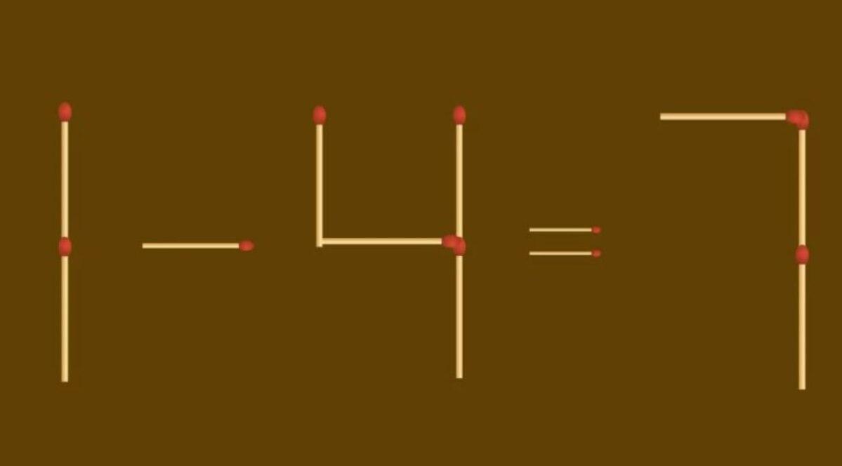 Dacă rearanjați corect câteva chibrituri, puteți rezolva un puzzle dificil / imagine de pe fresherslive.com