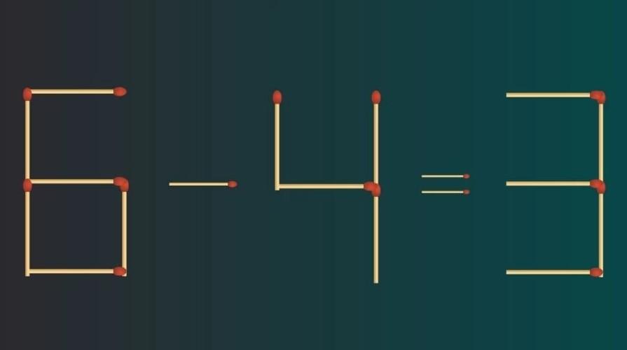 Rezolvă acest puzzle cu bețe de chibrit / foto de Fresherslive