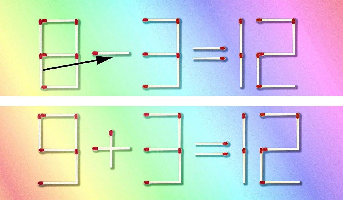 Acest lucru arată ce meci și unde să îl mutați pentru a corecta egalitatea / colajul Moje