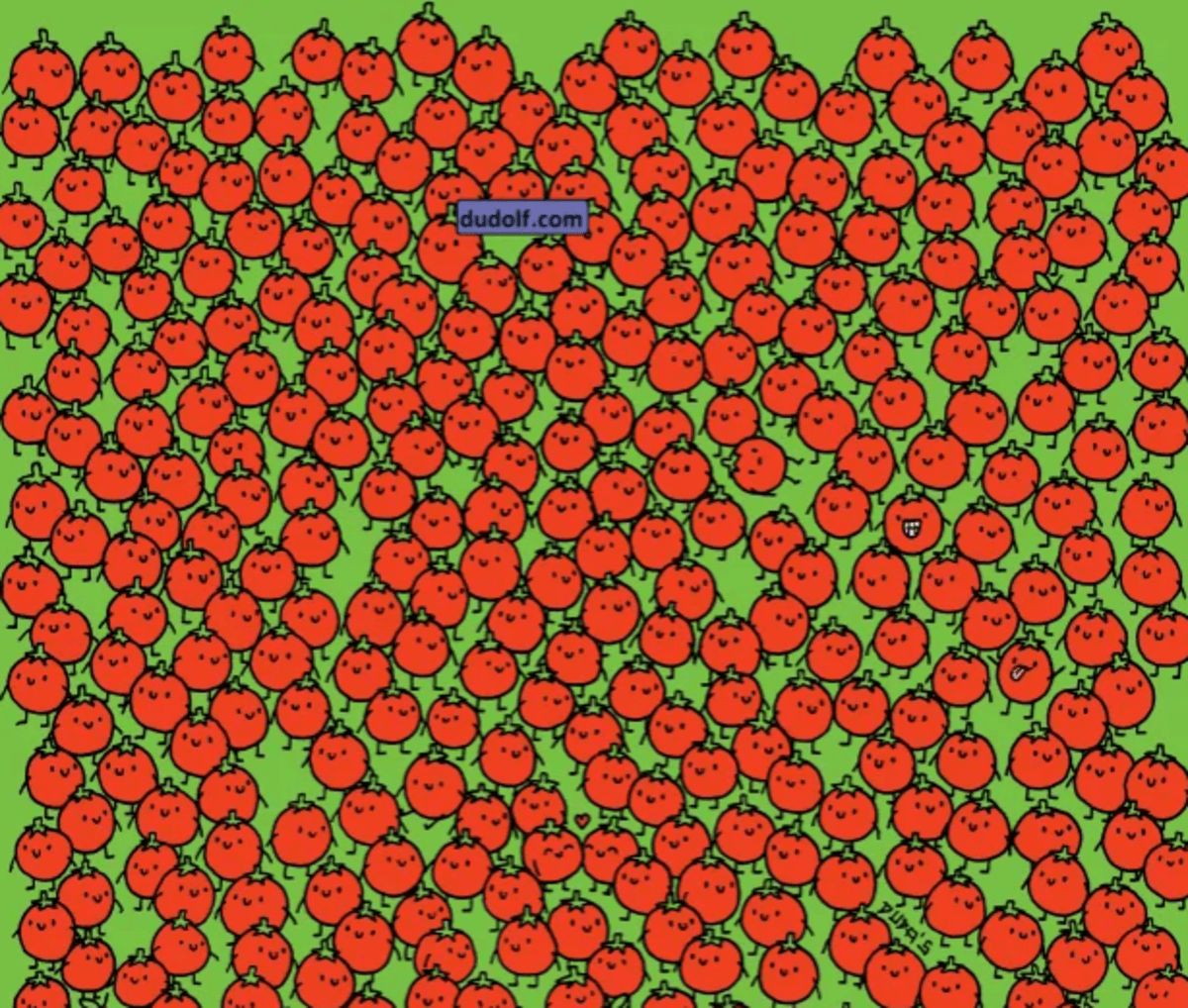 Încercați să găsiți merele cât mai repede posibil / foto thedudolf.blogspot.com