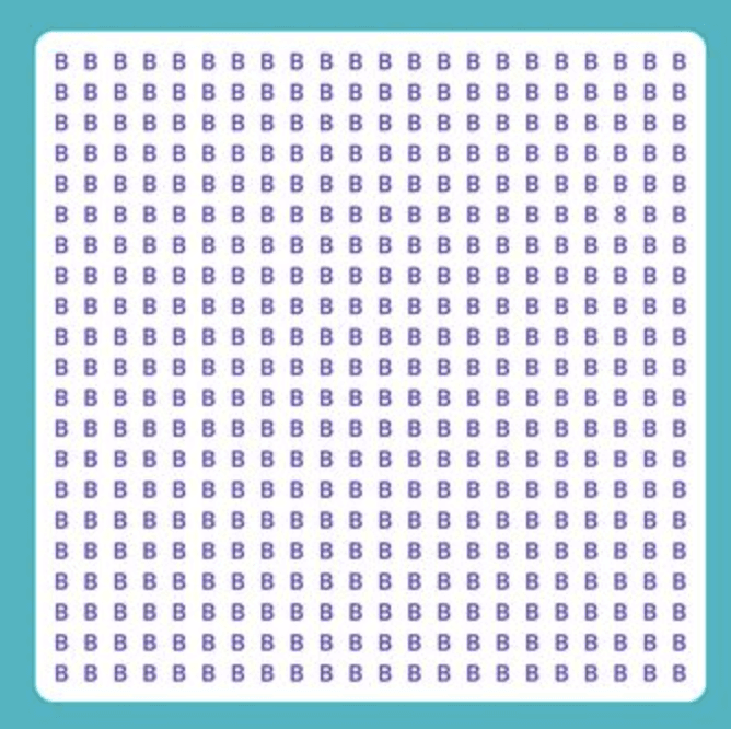 Puzzle rapid: găsiți numărul dintre literele identice Speed puzzle: găsește numărul printre litere identice