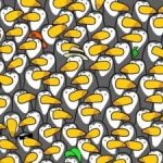 Un puzzle pentru megabrain: doar câțiva vor găsi pinguinul în 30 de secunde Un puzzle pentru megabrain: doar câțiva vor găsi pinguinul în